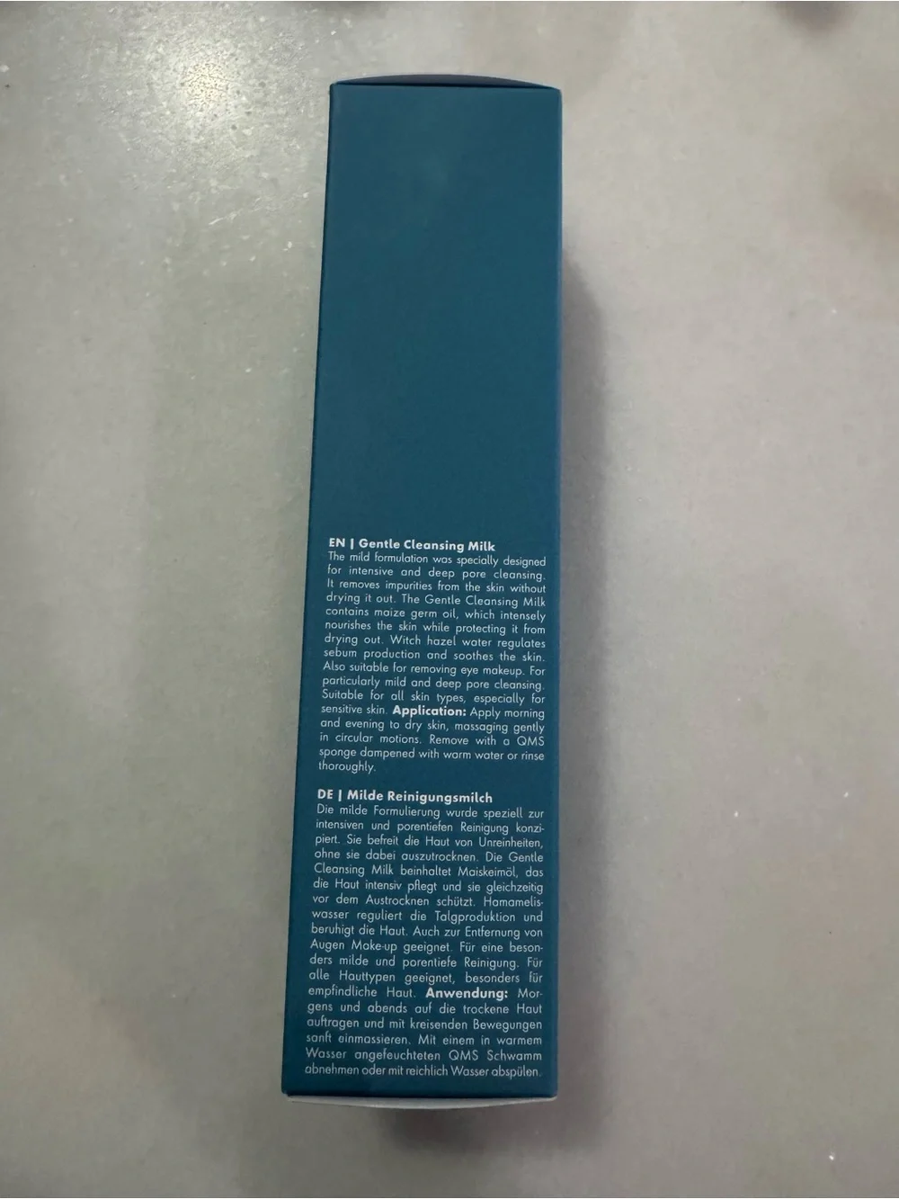 QMS Medicosmetics Cleansing Milk - gentle